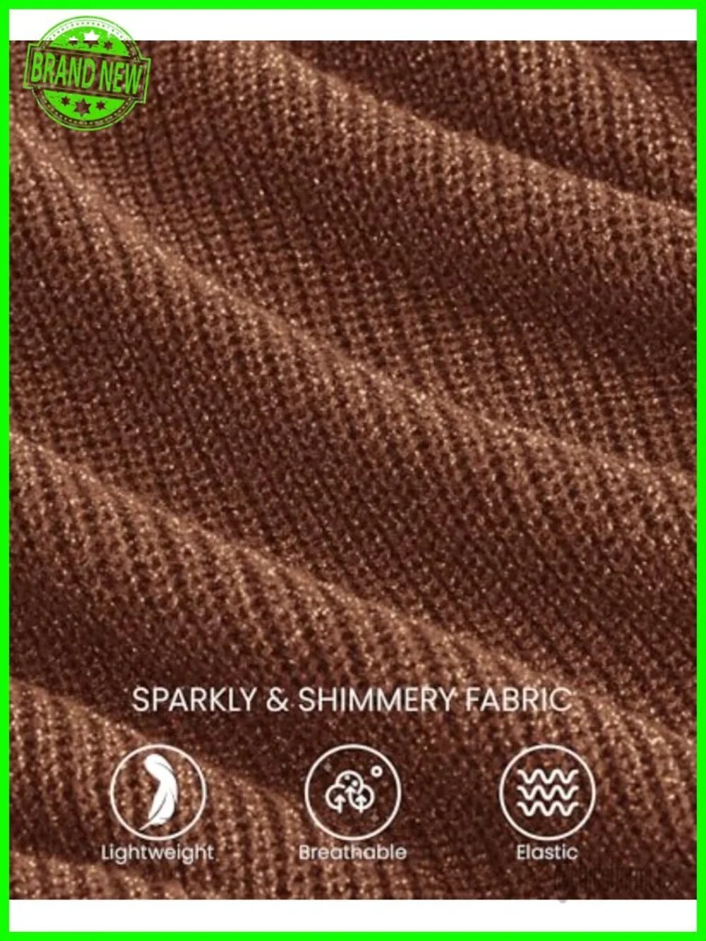 Sleeveless V-Neck Knit Sweater Vest Sparkle Basic Loose Fit Tank Top